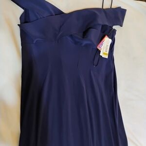 Night Way Collections Elegant Navy Maxi Dress